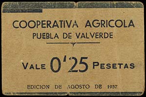 Puebla de Valverde (Teruel). Cooperativa ... 