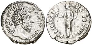 (169 d.C.). Marco Aurelio. Denario. (Spink ... 