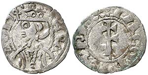 Jaume I (1213-1276). Zaragoza. Óbolo ... 