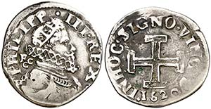 1620. Felipe III. Nápoles. FGC. 1 carlí. ... 
