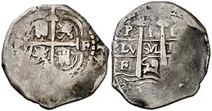 1659. Felipe IV. Potosí. E. 1 real. (Cal. ... 