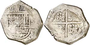 Felipe IV. (Sevilla). 8 reales. (Cal. tipo ... 