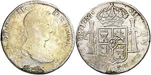 1822. Fernando VII. Guanajuato. JM. 8 ... 