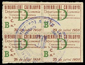 1938. Generalitat de Catalunya. Departamento ... 