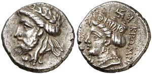 (350-330 a.C.). Paflagonia. Kromna. Dracma. ... 