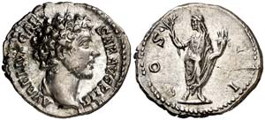 (145 d.C.). Marco Aurelio. Denario. (Spink ... 