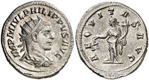 (247 d.C.). Filipo II. Antoniniano. (Spink ... 