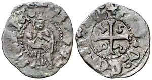 1526. Carlos I. Puigcerdà. 1 diner. (Cal. ... 
