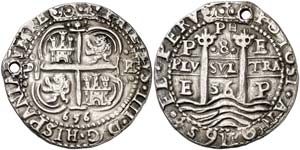 1656. Felipe IV. Potosí. E. 8 reales. (Cal. ... 