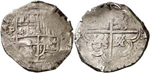 Felipe IV. Potosí. TR. 8 reales. (Cal. tipo ... 