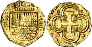1(...). Felipe IV. Sevilla. R. 8 escudos. ... 