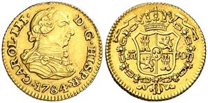 1784. Carlos III. Madrid. JD. 1/2 escudo. ... 