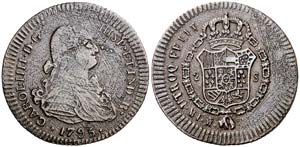 1795. Carlos IV. Madrid. 2 escudos. 4,45 g. ... 