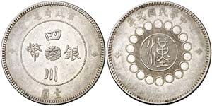 1 (1912). China. Szechuan. 1 dólar. (Kr. ... 