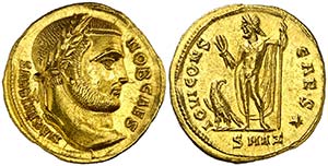 (293-295 d.C.). Galerio Maximiano. ... 