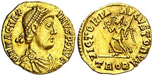 (385-386 d.C.). Magno Máximo. Treveri. ... 