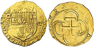 s/d. Felipe II. Sevilla. . 1 escudo. (AC. ... 