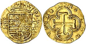 s/d. Felipe II. Valladolid. A. 2 escudos. ... 