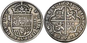 1621. Felipe III. Segovia. . 4 reales. (AC. ... 