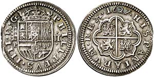 1627. Felipe IV. Segovia. P. 2 reales. (AC. ... 
