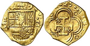 1625. Felipe IV. Sevilla. D. 2 escudos. (AC. ... 
