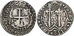 1725. Luis I. Potosí. Y. 8 reales. (AC. ... 