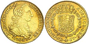 1766. Carlos III. Santa Fe de Nuevo Reino. ... 