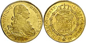 1800. Carlos IV. Potosí. PP. 8 escudos. ... 