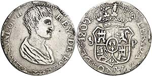 1809. Fernando VII. Lleida. 5 pesetas. (AC. ... 