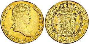 1814. Fernando VII. Catalunya (Barcelona). ... 