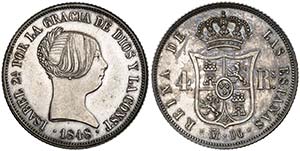 1848. Isabel II. Madrid. DG (Departamento de ... 