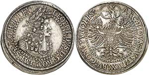 s/d (1686-1696). Austria. Leopoldo I. Hall. ... 
