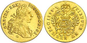 1777. Hungría. José II. G (Nagybanya). 1 ... 