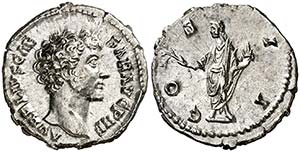 (145 d.C.). Marco Aurelio. Denario. (Spink ... 