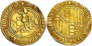 Alfons IV (1416-1458). Nàpols. Alfonsí ... 