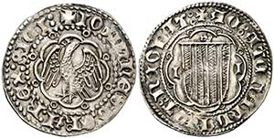 Joan II (1458-1479). Sicília. Pirral. ... 