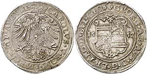 1557. Carlos I. Sacro Imperio. Obispado de ... 