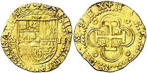 s/d. Felipe II. Sevilla. . 2 escudos. (AC. ... 