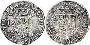 1646. Felipe IV. Bruselas. 1 patagón. (Vti. ... 