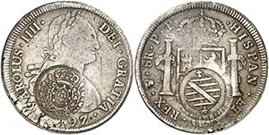 1797. Carlos IV. Potosí. PP. 8 reales. ... 