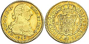 1789. Carlos IV. Popayán. SF. 2 escudos. ... 