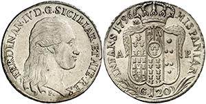 1796. Fernando IV de Nápoles, Infante de ... 