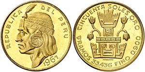 1967. Perú. 50 soles. (Fr. 77) (Kr. 219). ... 