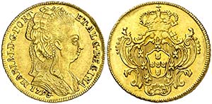 1796. Portugal. María I. Lisboa. 1 escudo ... 