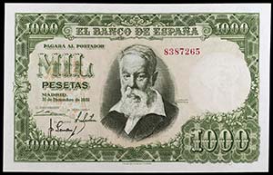 1951. 1000 pesetas. (Ed. D64) (Ed. 463). 31 ... 