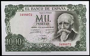 1971. 1000 pesetas. (Ed. D75) (Ed. 474). 17 ... 