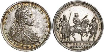 1702. Austria. José I. El Rey en campaña. ... 