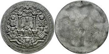 1711. Austria. Carlos VI. Sello del ... 