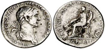 (116 d.C.). Trajano. Denario. (Spink 3139 ... 