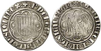 Pere II (1276-1285). Sicília. Pirral. ... 